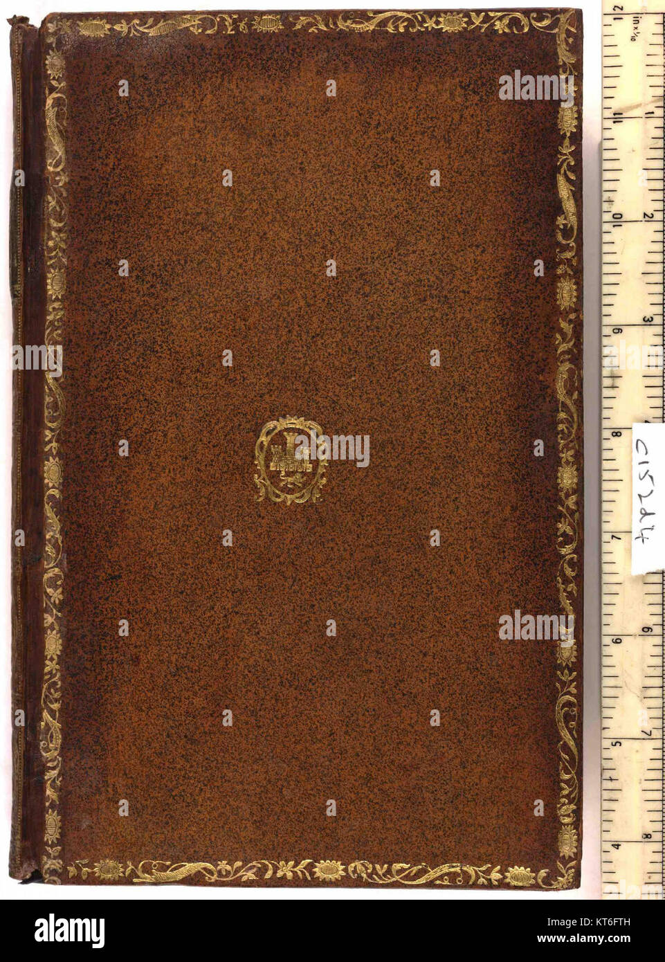 Dies ist ein Bild des oberen Covers von „de Poetica Liber“, einem Werk von Aristoteles, einem altgriechischen Philosophen, der die westliche Literatur und Ästhetik stark beeinflusste. Stockfoto