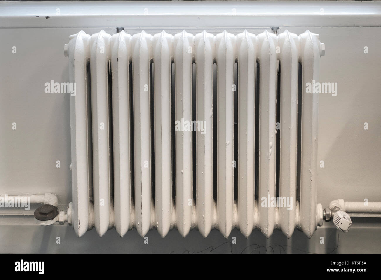 White heater Old School Stockfoto