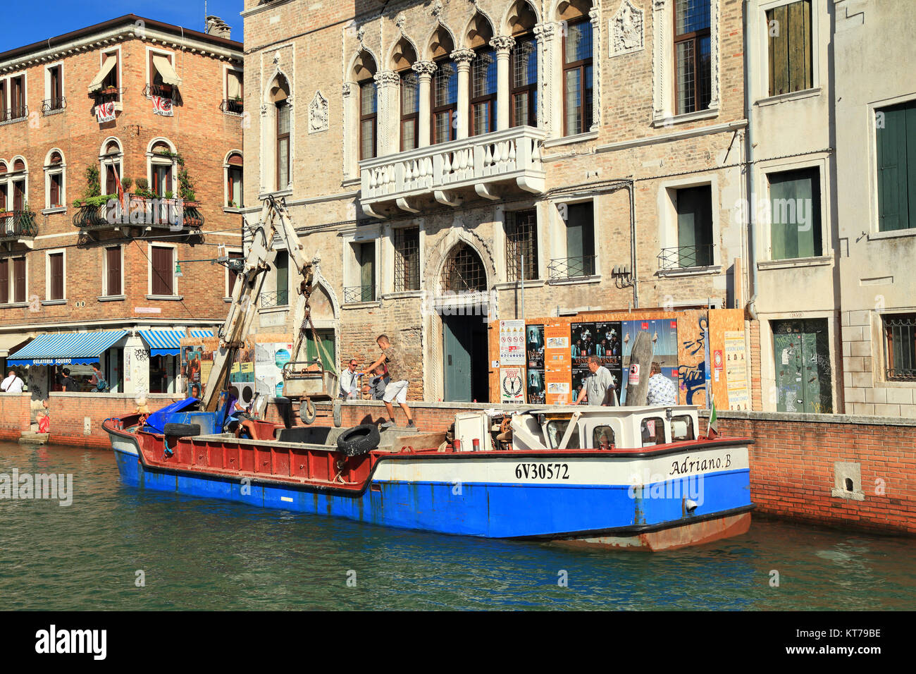 Palazzo Barbarigo Nani Mocenigo Stockfoto