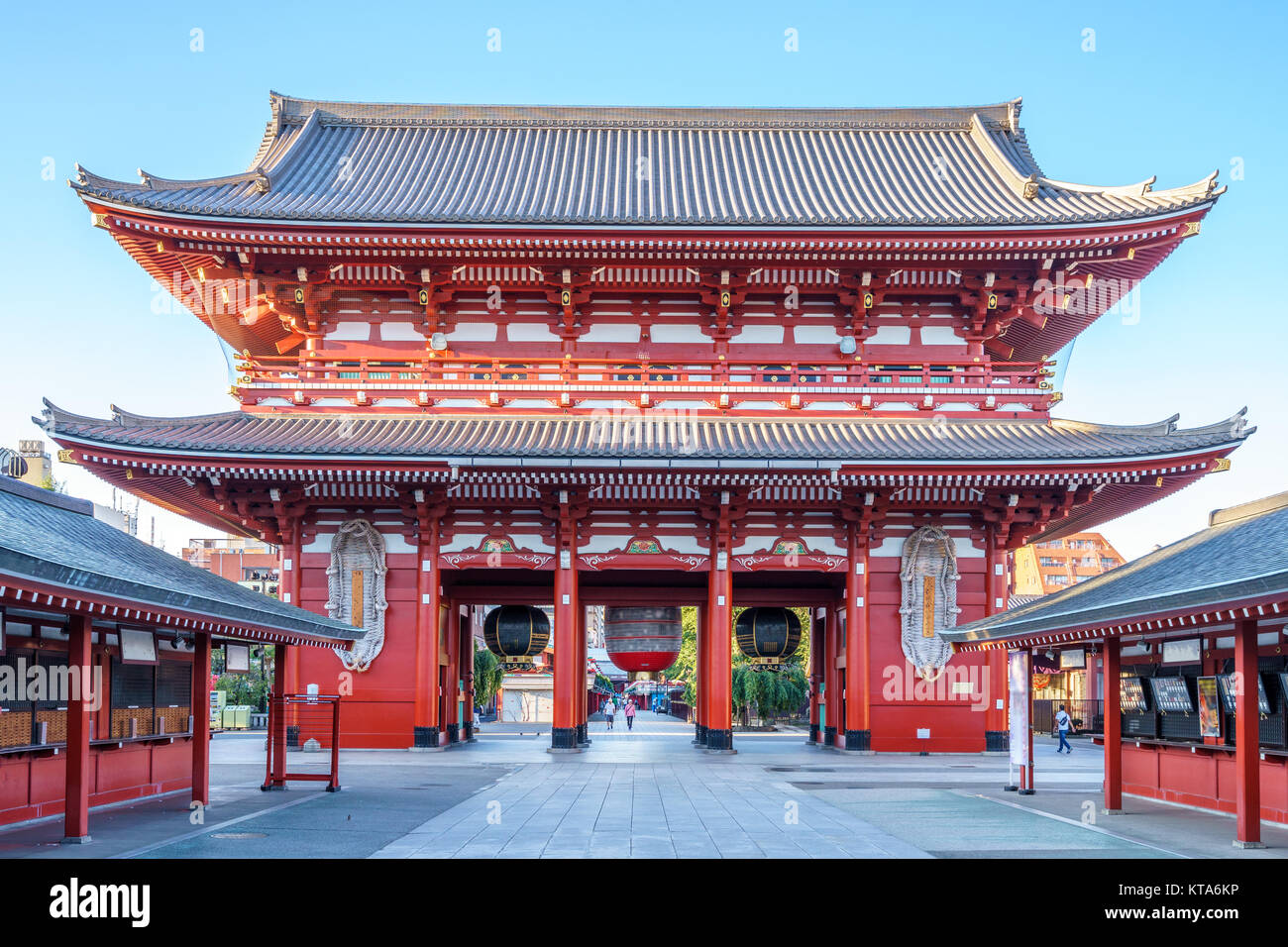 Kaminarimon Präfektur von sensoji in Asakusa, Tokyo, Japan Stockfoto