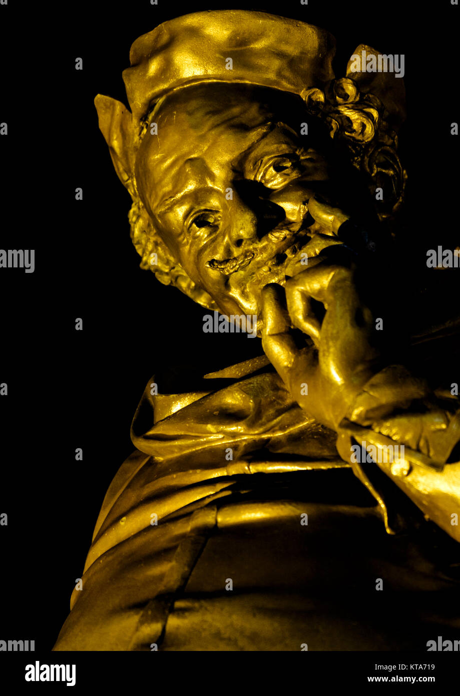Das Gower Shakespeare Memorial in Stratford-upon-Avon, Warwickshire, England Fallstaff Stockfoto