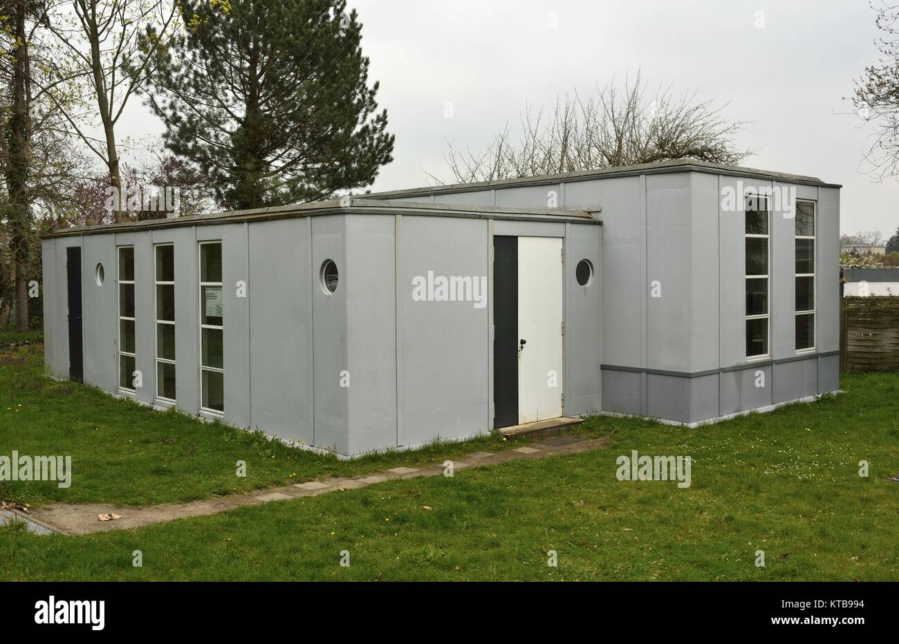Stahl House in Torten Immobilien Landkreis Dessau-Rosslau Stockfoto