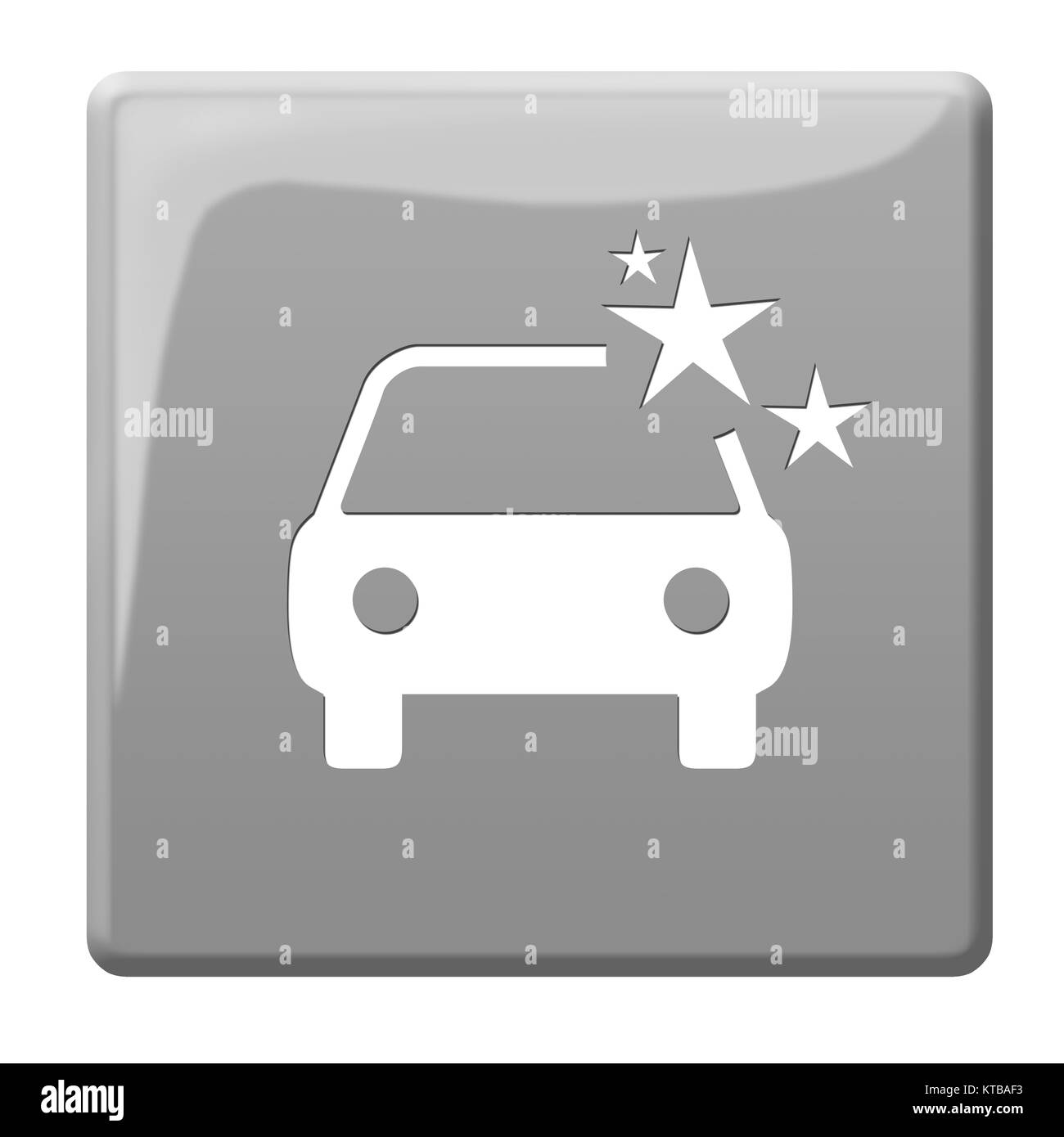 Auto-Waschanlagen Stockfoto