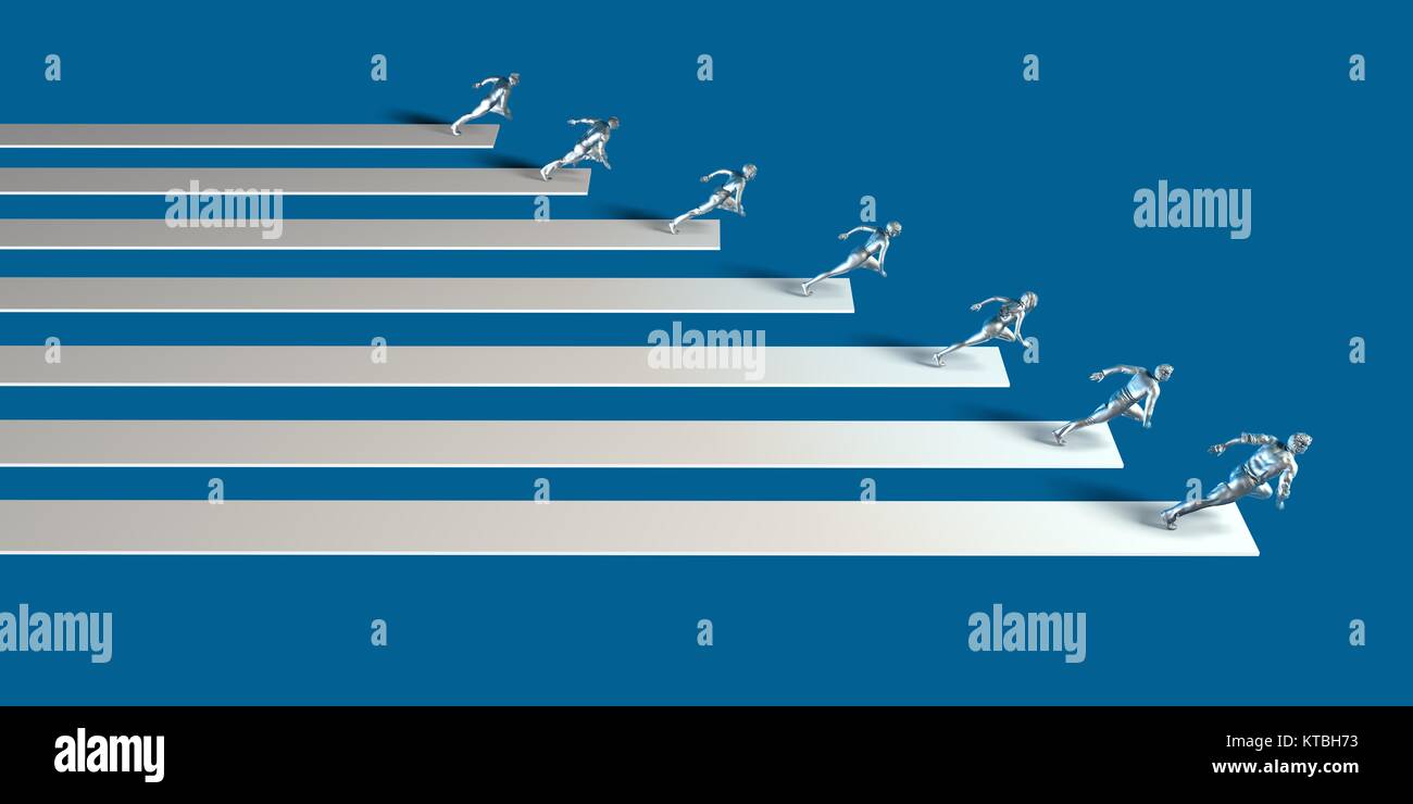 Management-Strategie Stockfoto