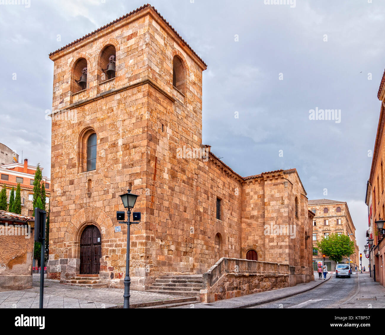 Parroquia de Santo Tomás Cantuariense. Salamanca. Ciudad Patrimonio de la Humanidad. Castilla León. España Stockfoto