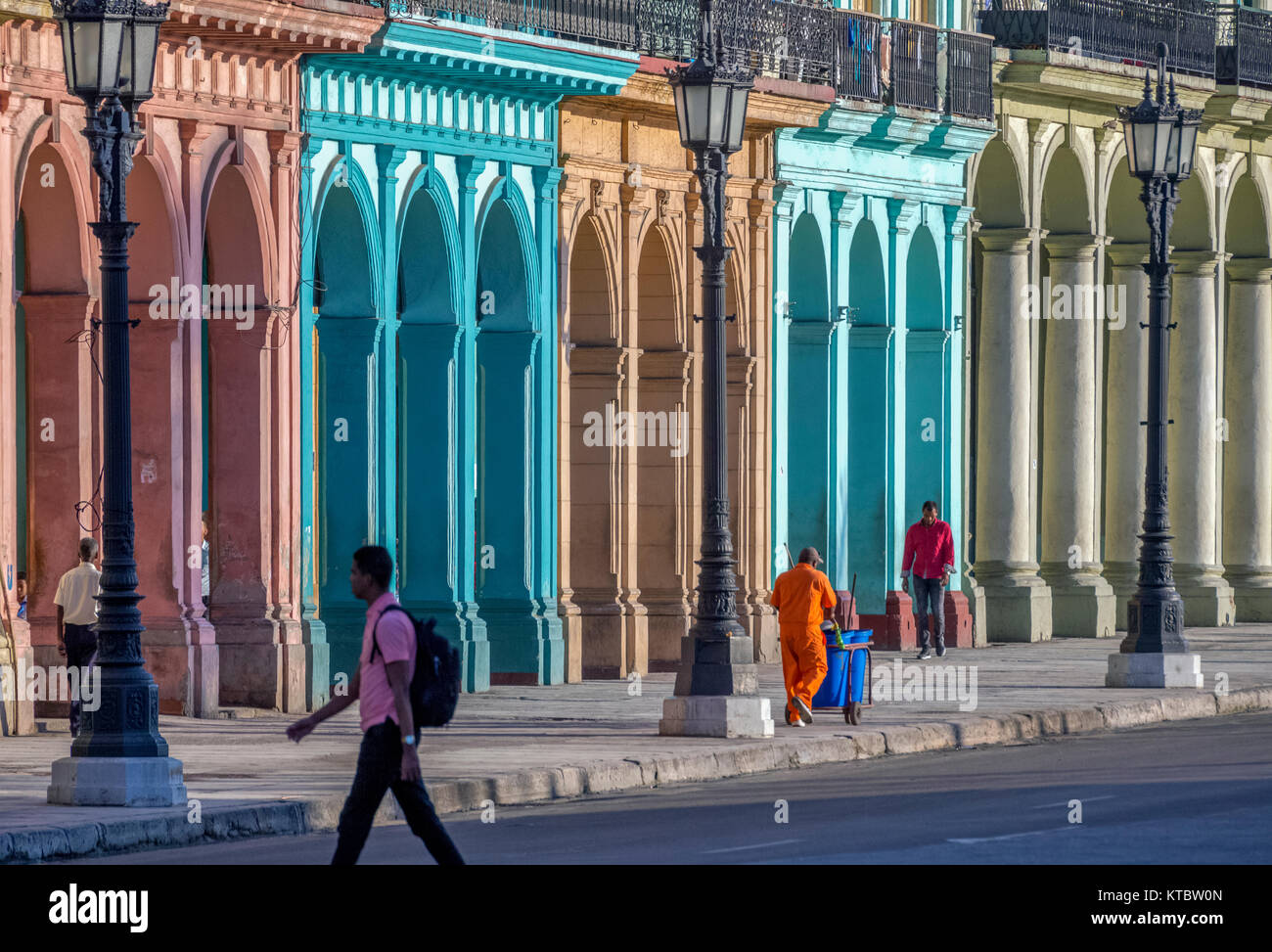 La Habana Vieja, Kuba. Stockfoto