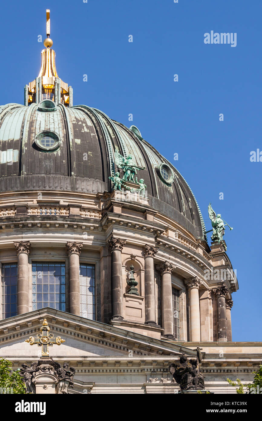 Hauptkuppel des Berliner Doms Stockfoto