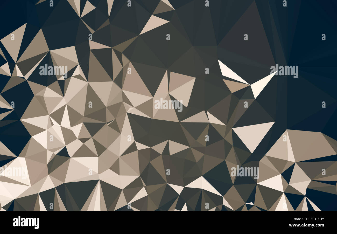 Abstrakte Low Poly Hintergrund, Geometrie Dreieck Stockfoto