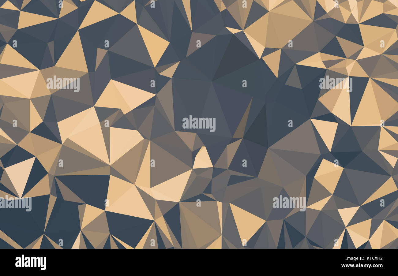 Abstrakte Low Poly Hintergrund, Geometrie Dreieck Stockfoto