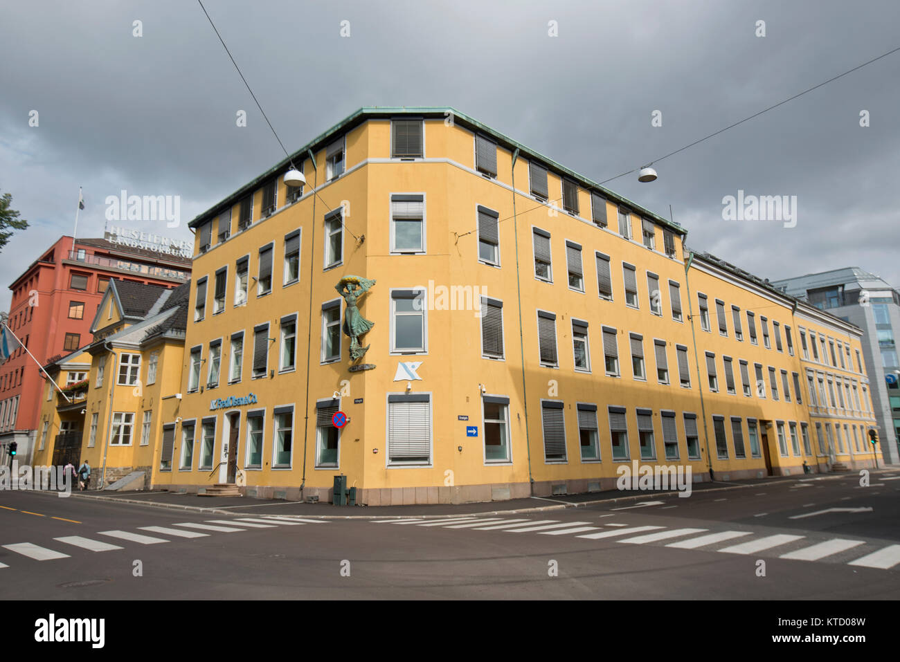 Fred Olsen & Co Gebäude, Oslo, Norwegen Stockfoto
