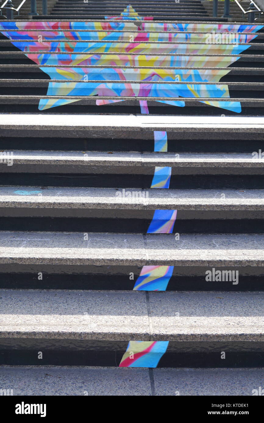 Maple Leaf, das offizielle Symbol Kanadas Stockfoto