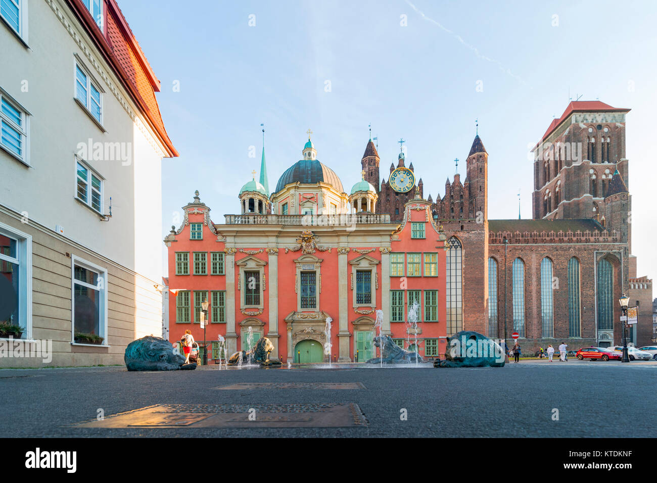 Polen, Pommern, Danzig, der königlichen Kapelle in fron tof St. Mary's Church Stockfoto