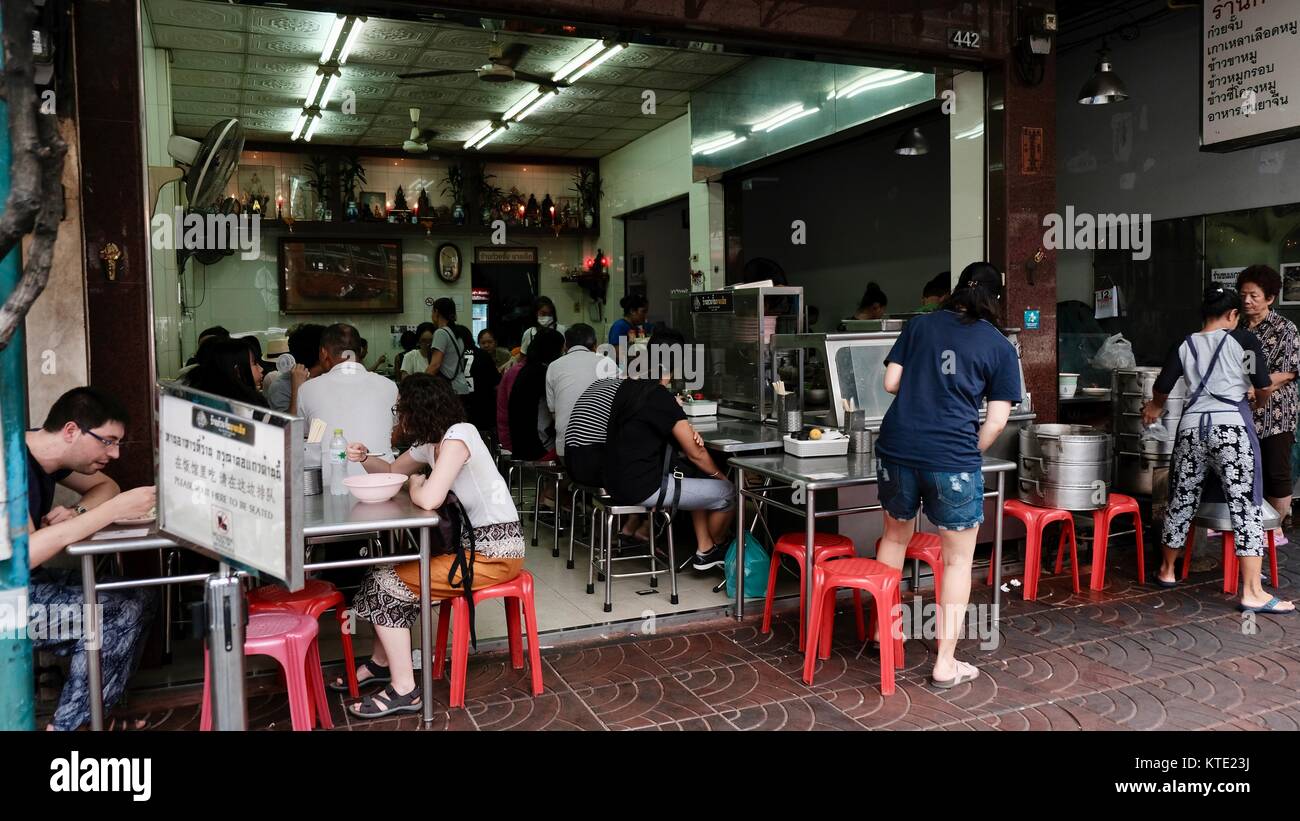 Chinatown Straßen Bangkok Thailand Alltag Dinge, die Sie sehen werden Stockfoto