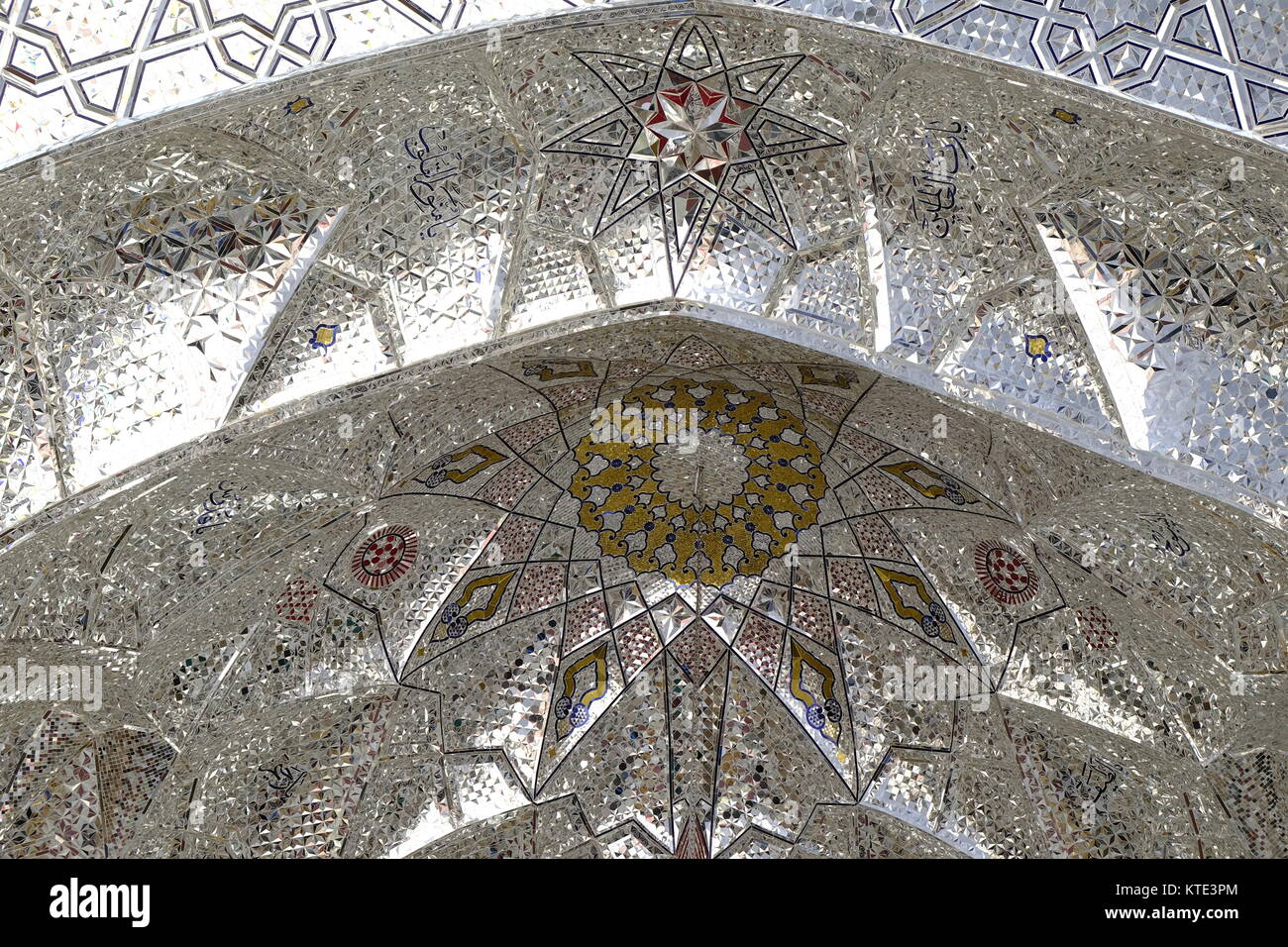 Heiligen Schrein des Imamzadeh Helal Ali in Aran va Bigdol in der Provinz Isfahan im Iran Stockfoto