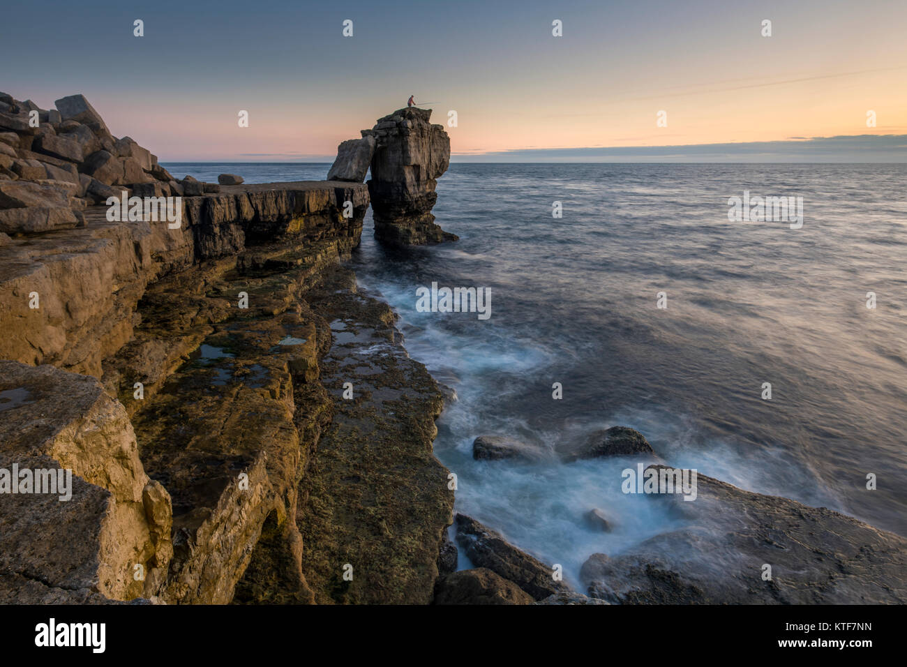 Portland Bill in Dorset. Stockfoto