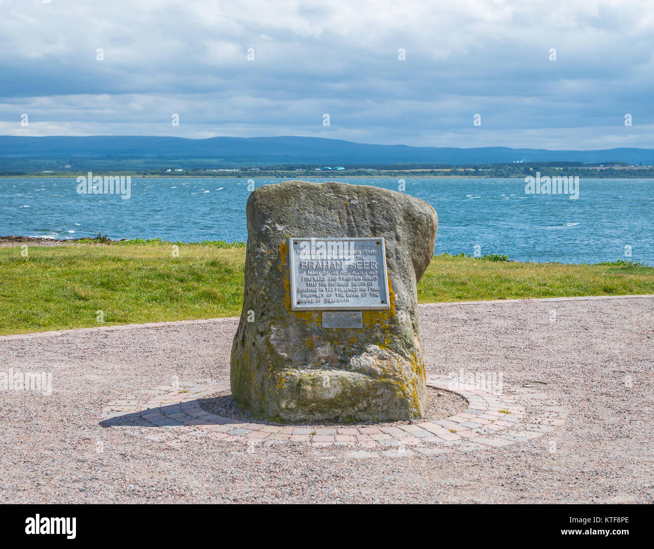 Chanonry Point, am Ende der Chanonry Ness, eine Landzunge bis in den Moray Firth zwischen Fortrose und Rosemarkie auf der Black Isle, Schottland Stockfoto