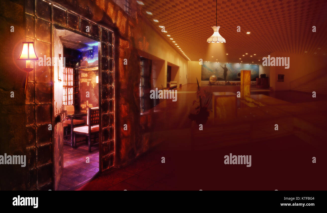 Kreative Hintergrund Abbildung Stockfoto