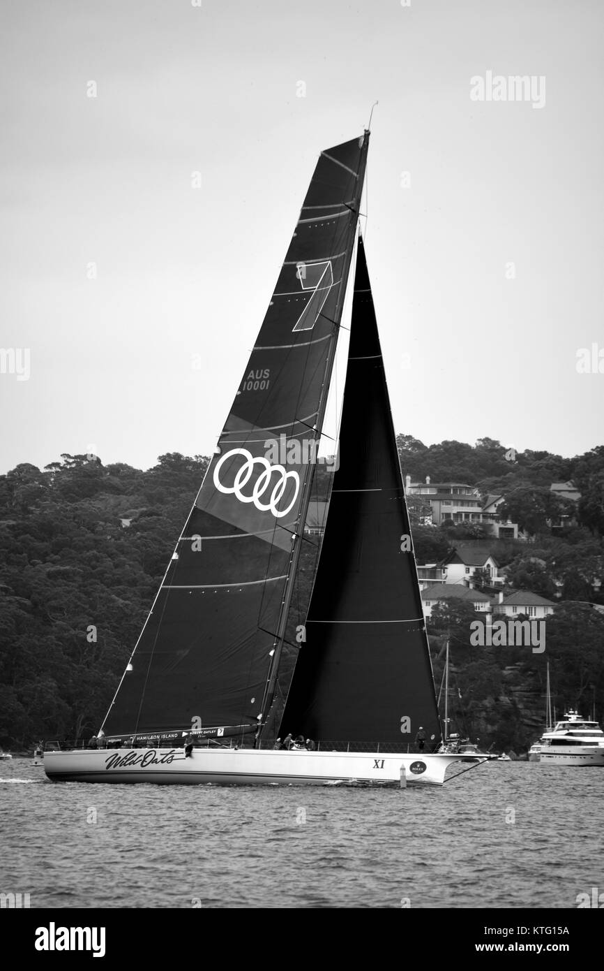 Sydney Hobart Race 2017 Stockfoto