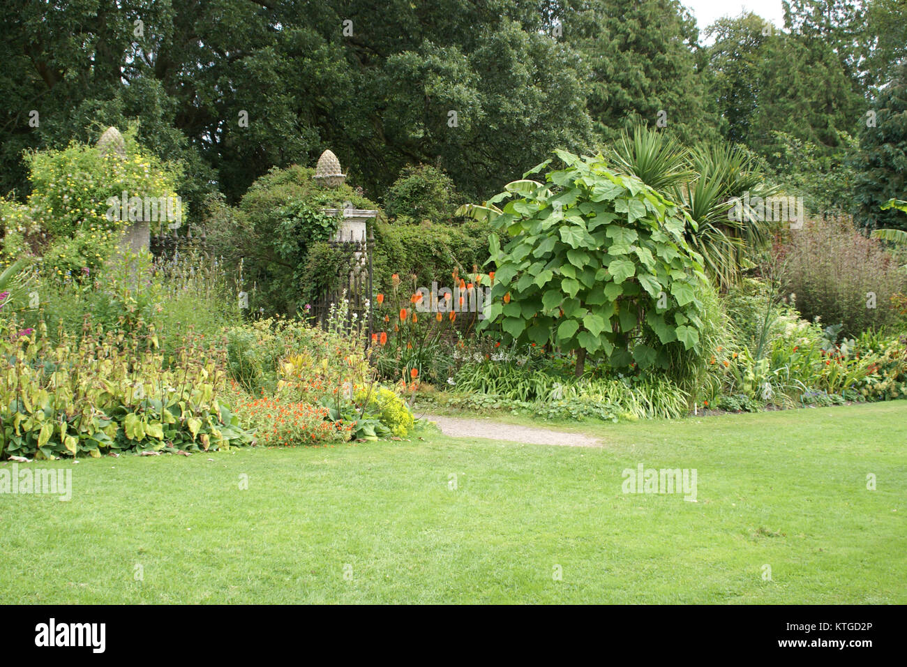 Picton Schloss und Gärten Stockfoto