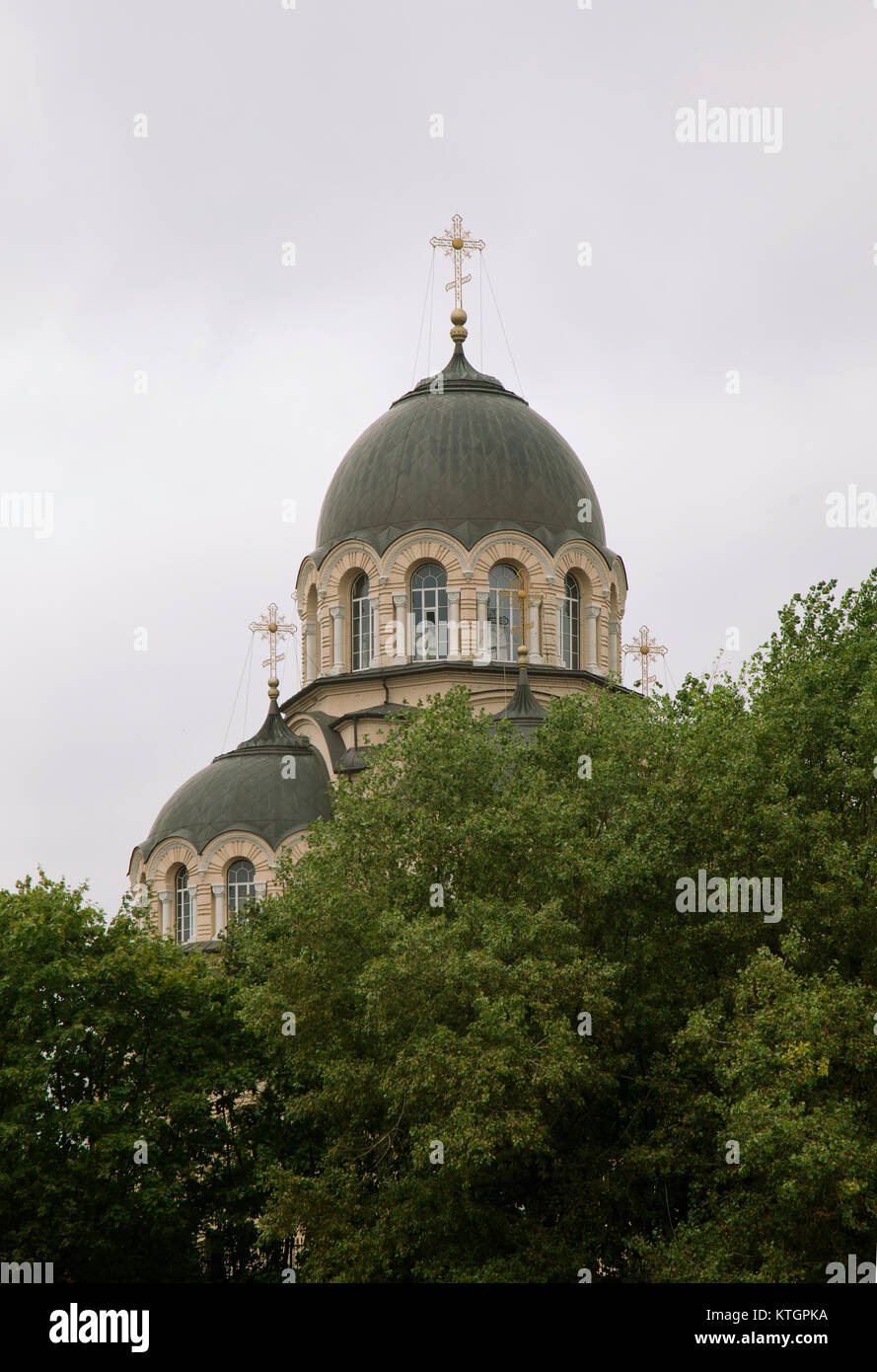 Die Muttergottes des Zeichens Kirche in Vilnius Stockfoto