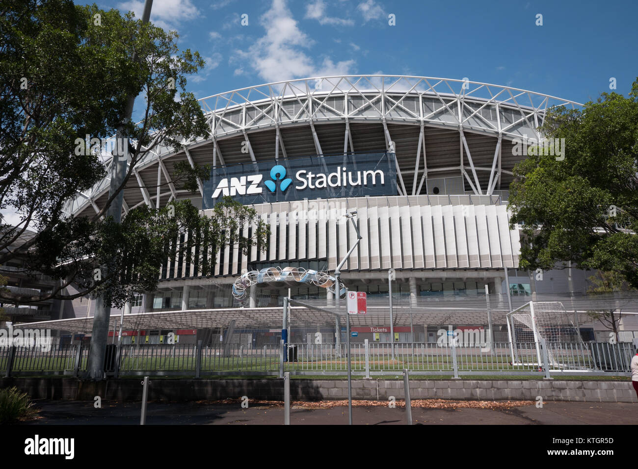 ANZ-Stadion Sydney Olympic Park Stockfoto