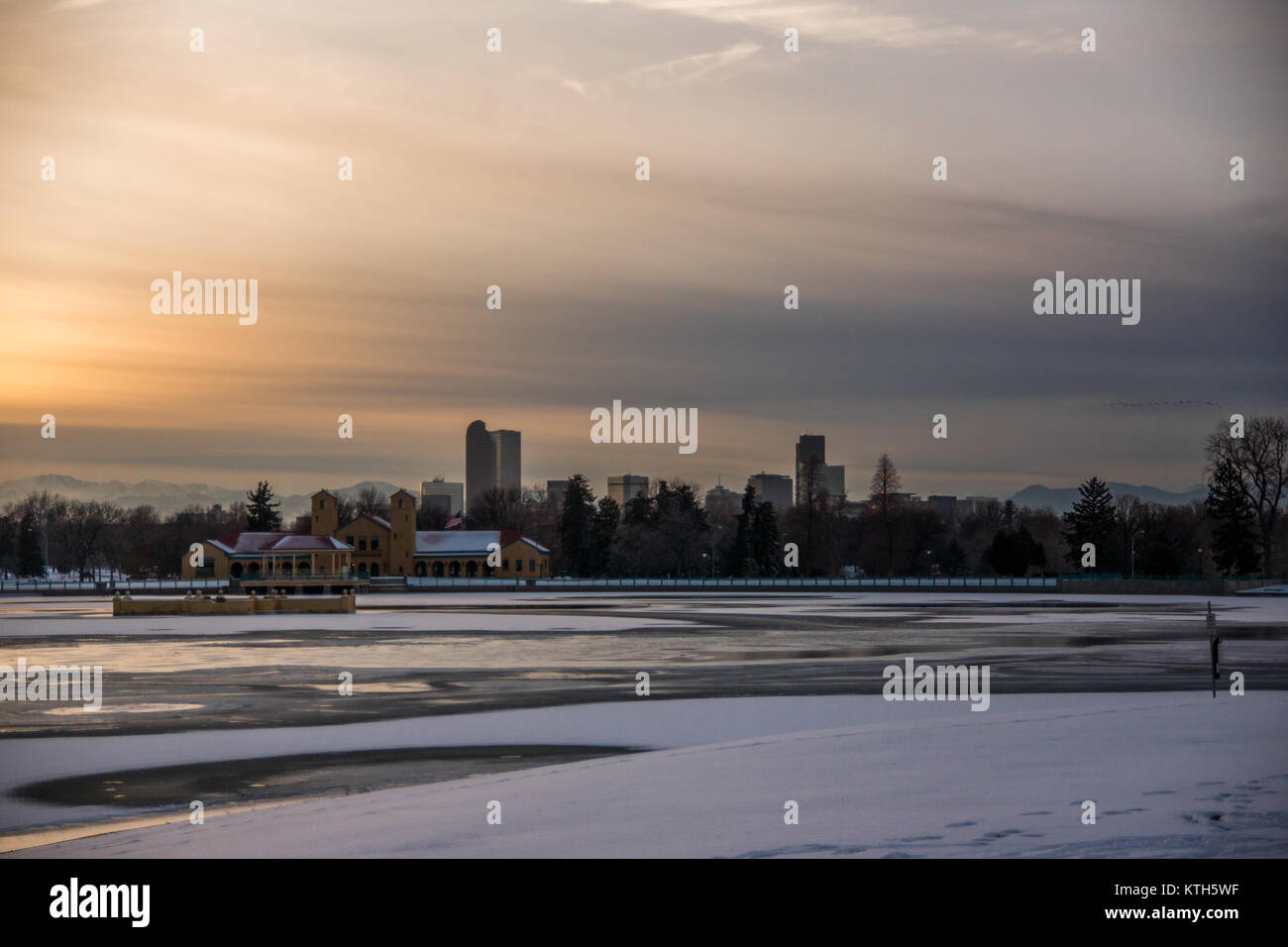 Denver City Park Stockfoto