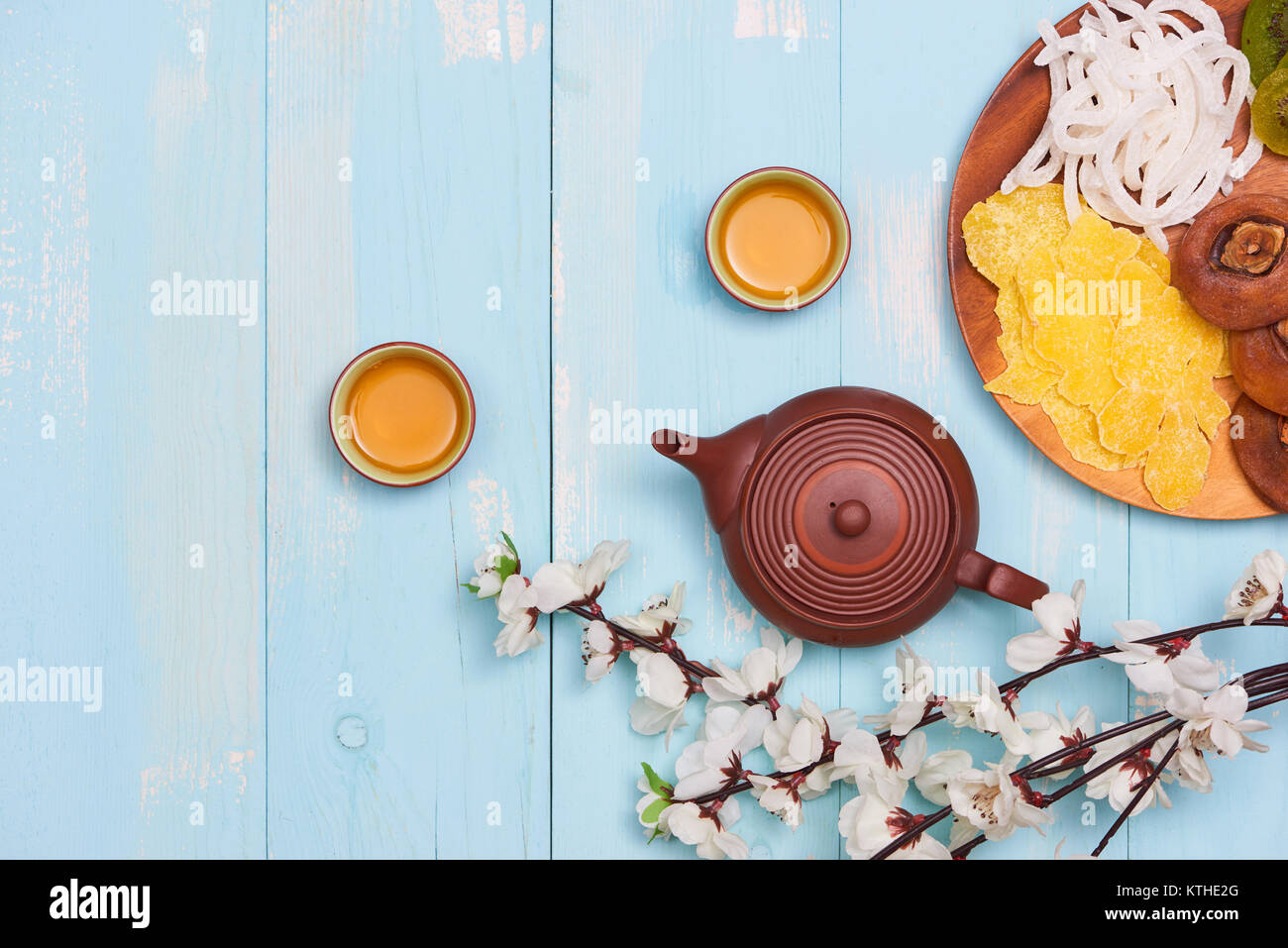 Neujahr Dekoration traditionelle mit der asiatischen Kultur. Stockfoto