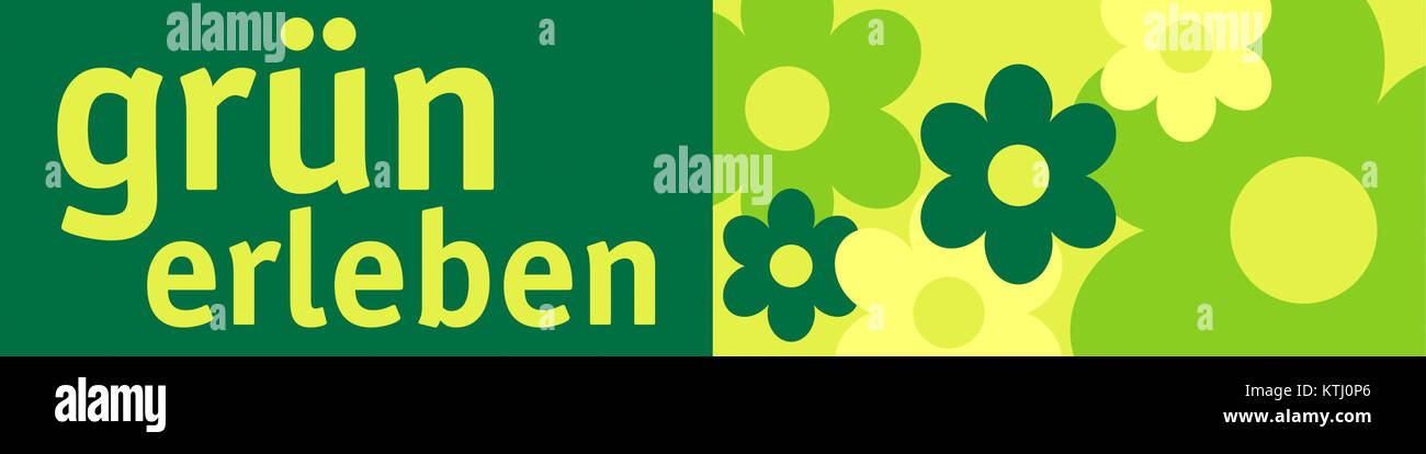 „Grünen erleben RGB“ bedeutet „grünes RGB erleben“ und bezieht sich auf die Erforschung oder Förderung von Grünflächen oder Umweltbewusstsein durch RGB-Farbsysteme (rot, grün, blau). Sie hebt Natur und Nachhaltigkeit hervor. Stockfoto