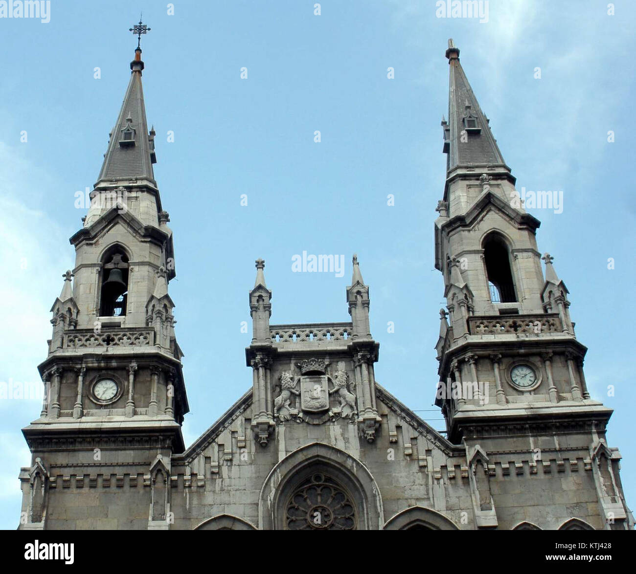 Aviles Iglesia de Santo Tomas de Canterbury (Iglesia Nueva de Sabugo) 04 Stockfoto