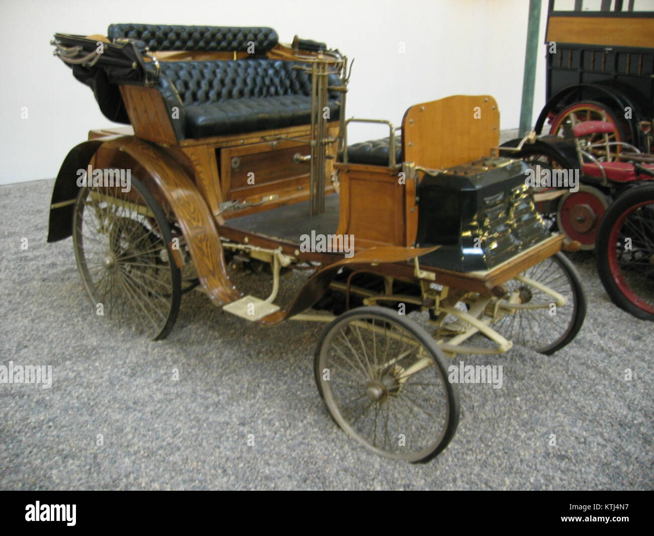 Der Benz Type ideal war ein frühes Automobilmodell, das sich durch sein innovatives Design und seine Rolle in der Geschichte des Automobilbaus auszeichnete. Stockfoto