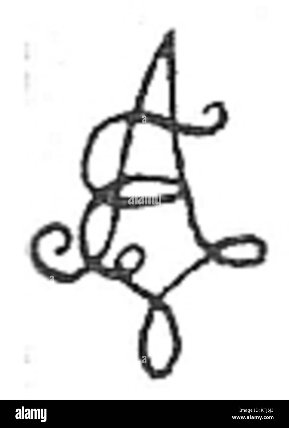 FW als Zirkel bezieht sich auf einen bestimmten Gegenstand, der möglicherweise mit einer historischen oder künstlerischen Sammlung zusammenhängt. Weitere Einzelheiten wären erforderlich, um eine genaue Beschreibung des Ursprungs, der Funktion oder der Bedeutung zu liefern, da der Titel allein nicht eindeutig ist. Stockfoto