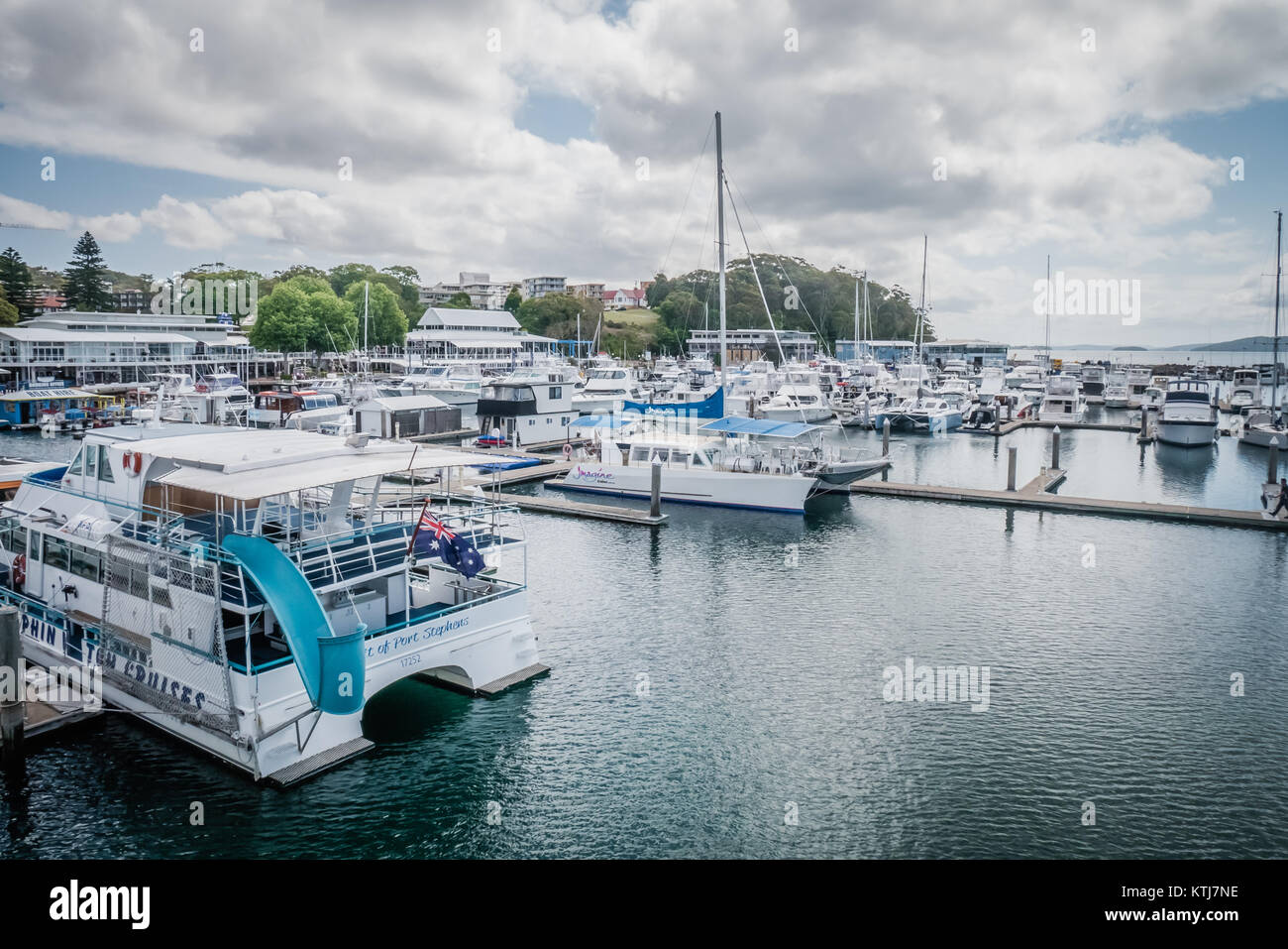 Port Stephens Australien Stockfoto