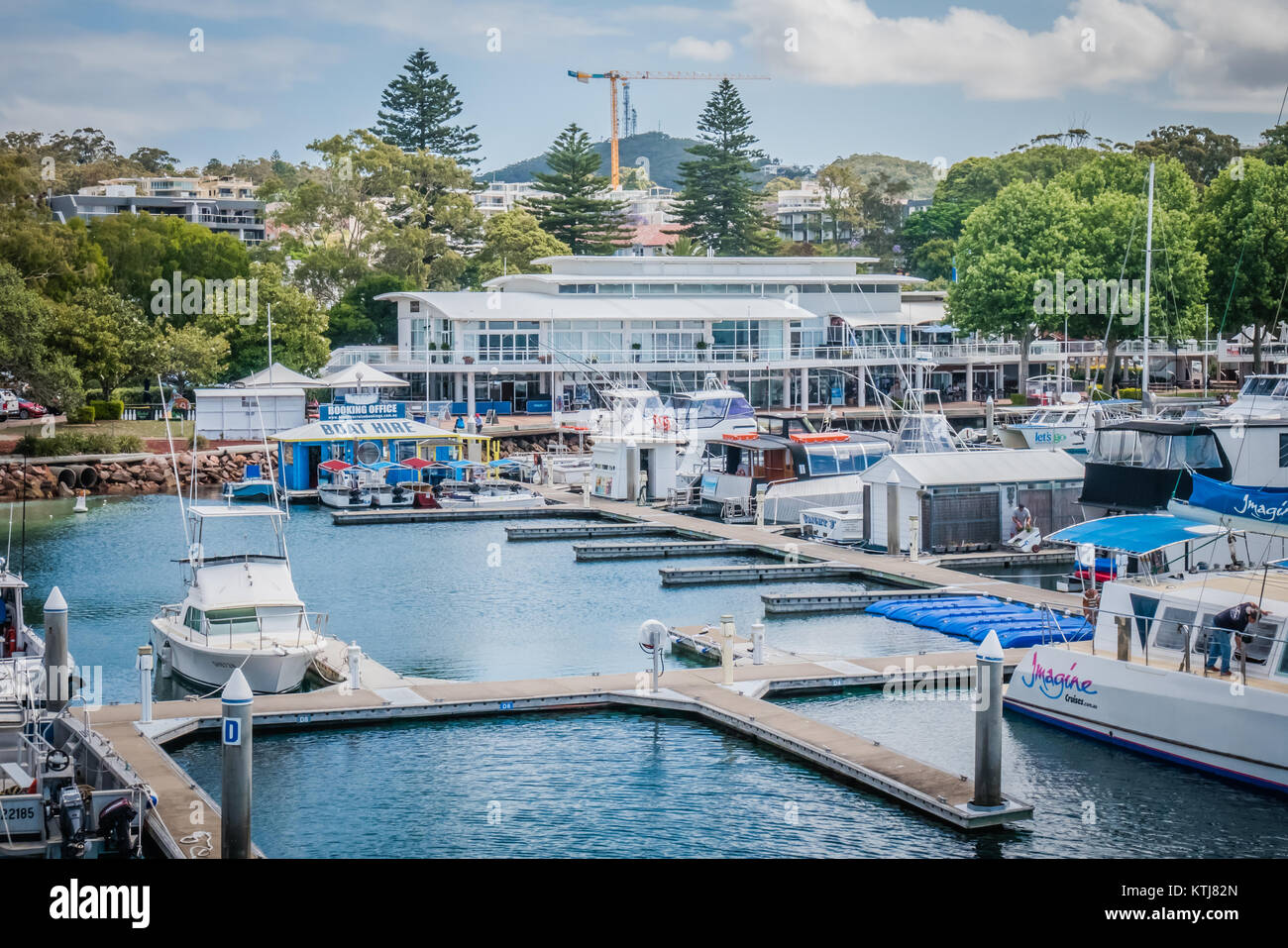 Port Stephens Australien Stockfoto