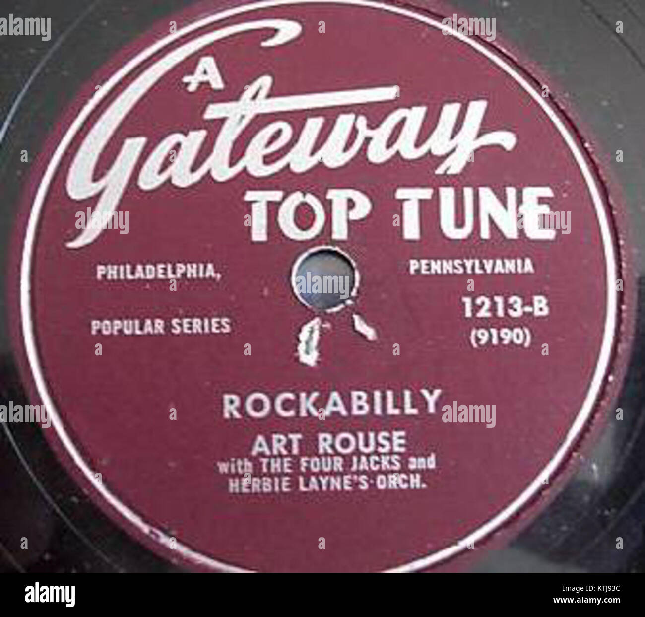Gateway 1213 B Rockabilly bezieht sich auf eine bestimmte Ausgabe oder Veröffentlichung eines Rockabilly-Musikalbums oder einer Rockabilly-Sammlung, die für ihren Vintage-Musikstil bekannt ist. Stockfoto