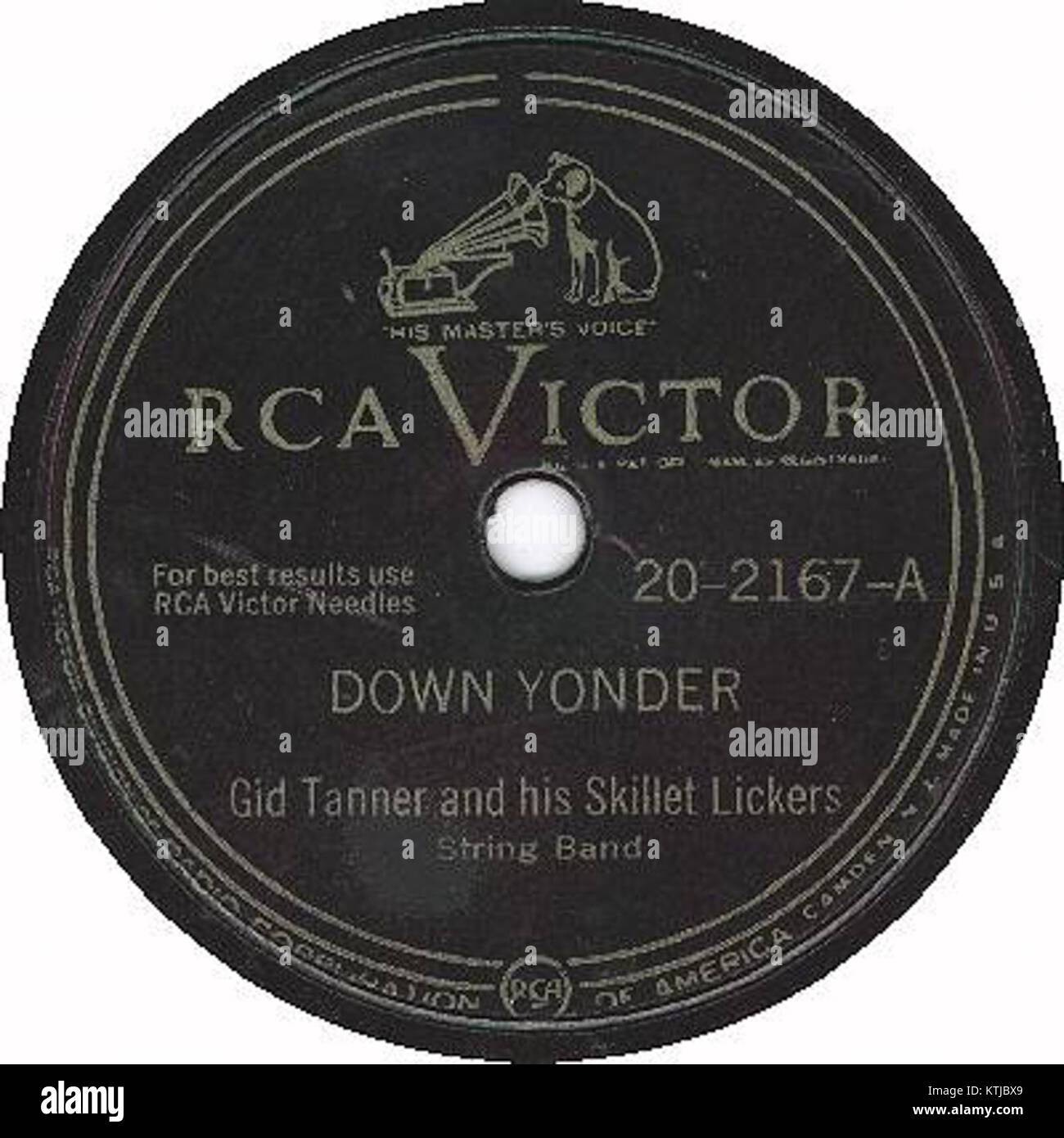 Down Yonder ist ein US-amerikanisches Lied, das Paul Simon 1959 komponierte. Das Lied wurde von verschiedenen Künstlern gecovert und ist ein Grundpfeiler der amerikanischen Volksmusik. Stockfoto