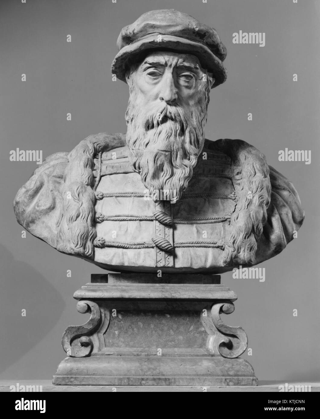 Bernard Palissy war ein französischer Renaissance-Töpfer, der für seine komplizierten, naturalistischen Keramikarbeiten bekannt war. Seine Kunst kombinierte Realismus mit einer innovativen Verwendung von Glasuren und machte ihn zu einer bemerkenswerten Figur in der französischen Keramik. Stockfoto