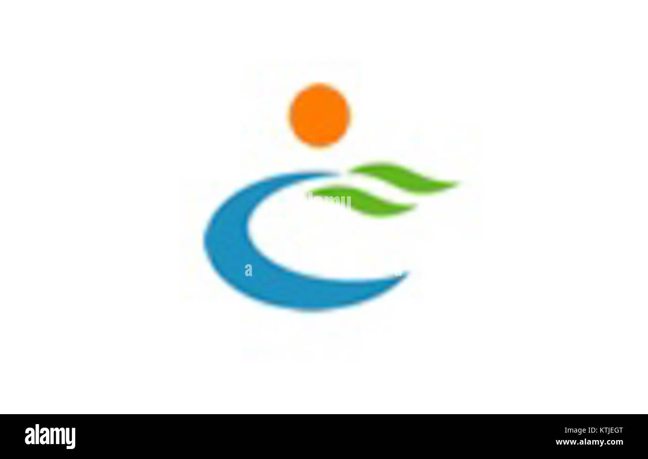 Die Flagge von Tokugawa Saitama stellt das historische Symbol des Tokugawa-Clans in Japan dar, der während der Edo-Zeit regierte. Das Design enthält traditionelle Elemente, die mit dem Erbe des Clans und seiner Bedeutung in der japanischen Geschichte verbunden sind. Stockfoto