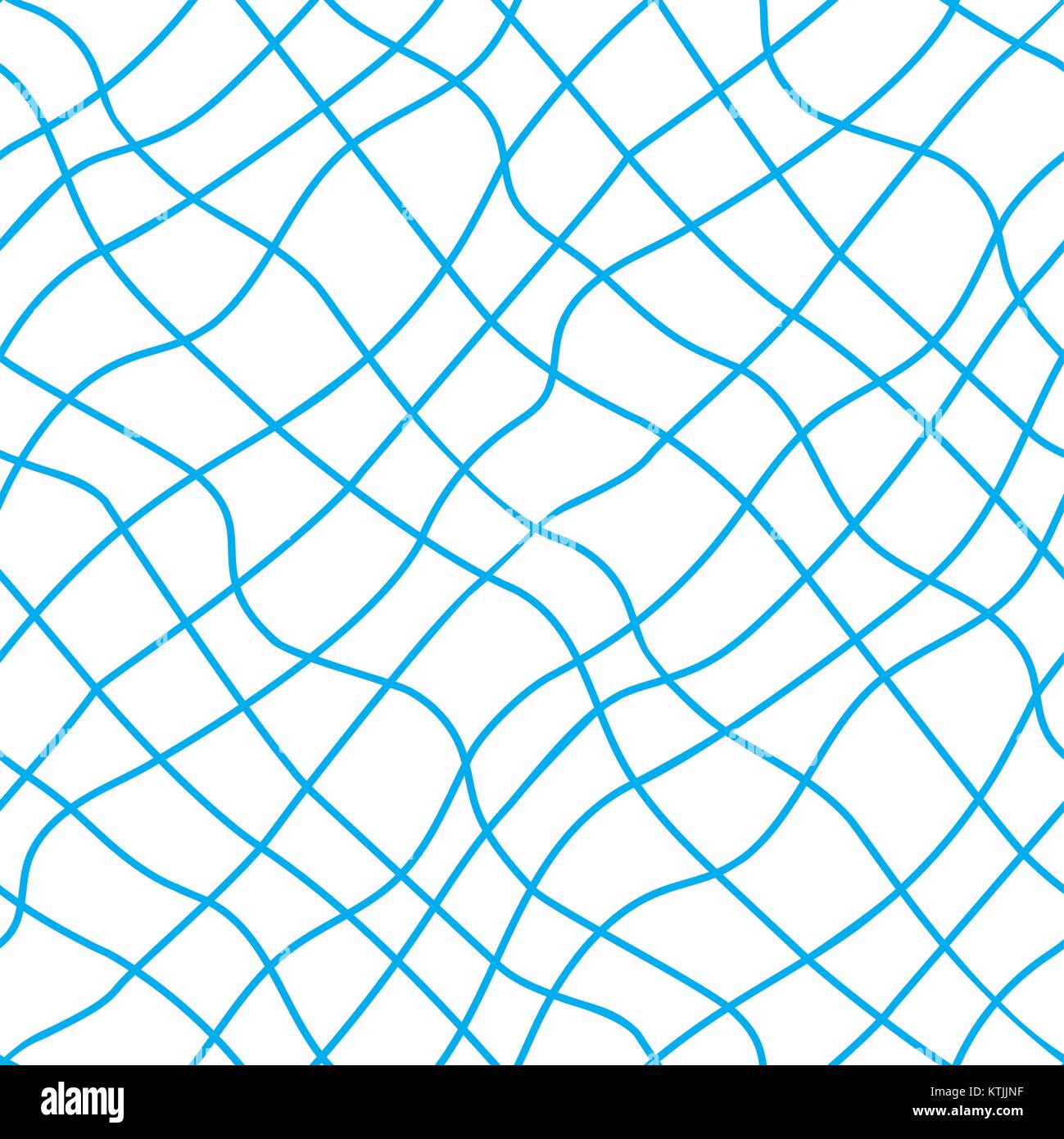 Blaue Seine nahtlose Muster. Vektor-Illustration. Stock Vektor