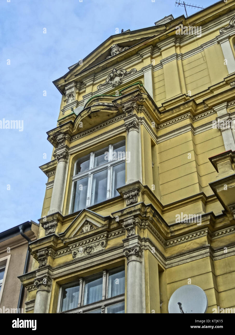 Eine Fotografie, die Welniany Rynek 2, einen Ort in Polen, am 1. Dezember 2013 zeigt und die Architektur und Atmosphäre dieser historischen Stätte darstellt. Stockfoto