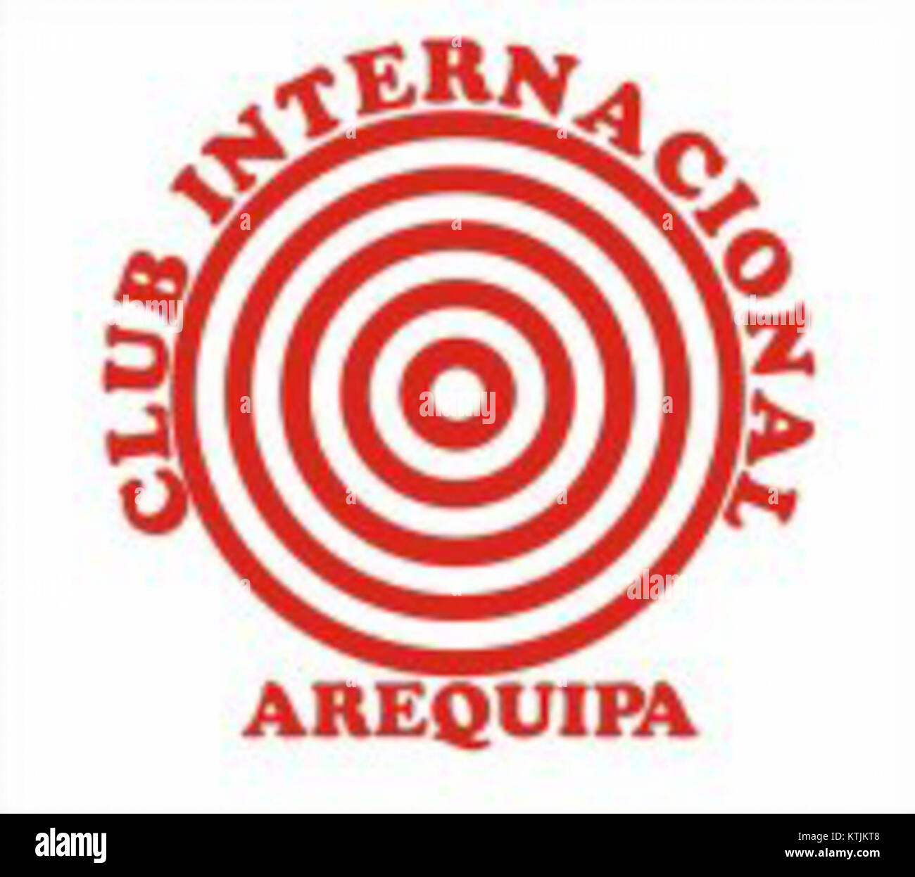 Escudo Club Internacional ist ein angesehener Sportclub, der für seine internationale Präsenz und seine Wettbewerbserfolge bekannt ist. Es dient als Drehscheibe für Athleten und Enthusiasten und fördert weltweit Spitzenleistungen im Sport. Stockfoto