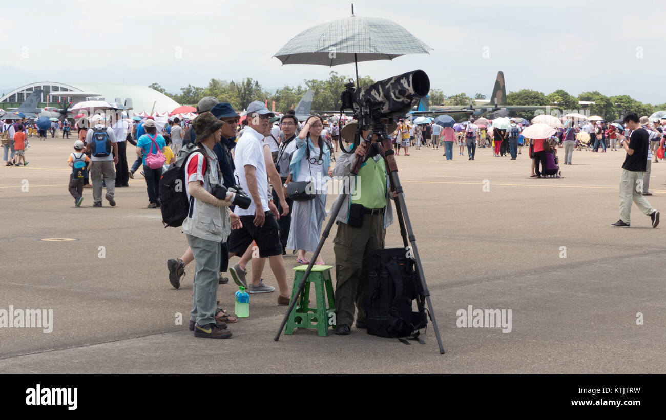 Aviation Fotograf Fotografieren Airliner, die auf Schürze 20140719 Stockfoto