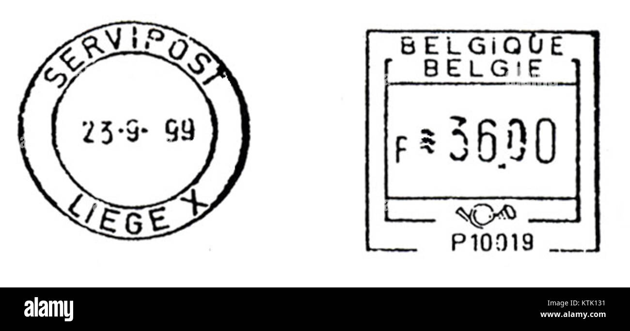 Ein detailliertes Bild oder Verweis auf die belgische G9, möglicherweise eine bedeutende Organisation oder ein Ereignis im Zusammenhang mit Belgien, erfasst in einem historischen oder kulturellen Kontext. Stockfoto