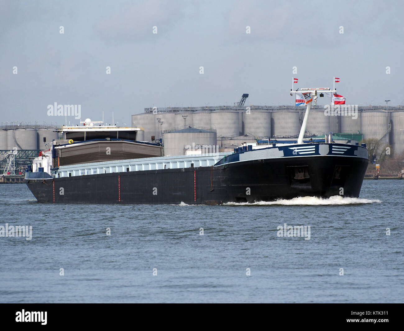 02326597 Audenda ENI, Het Scheur, der Hafen von Rotterdam, Bild 1. Stockfoto