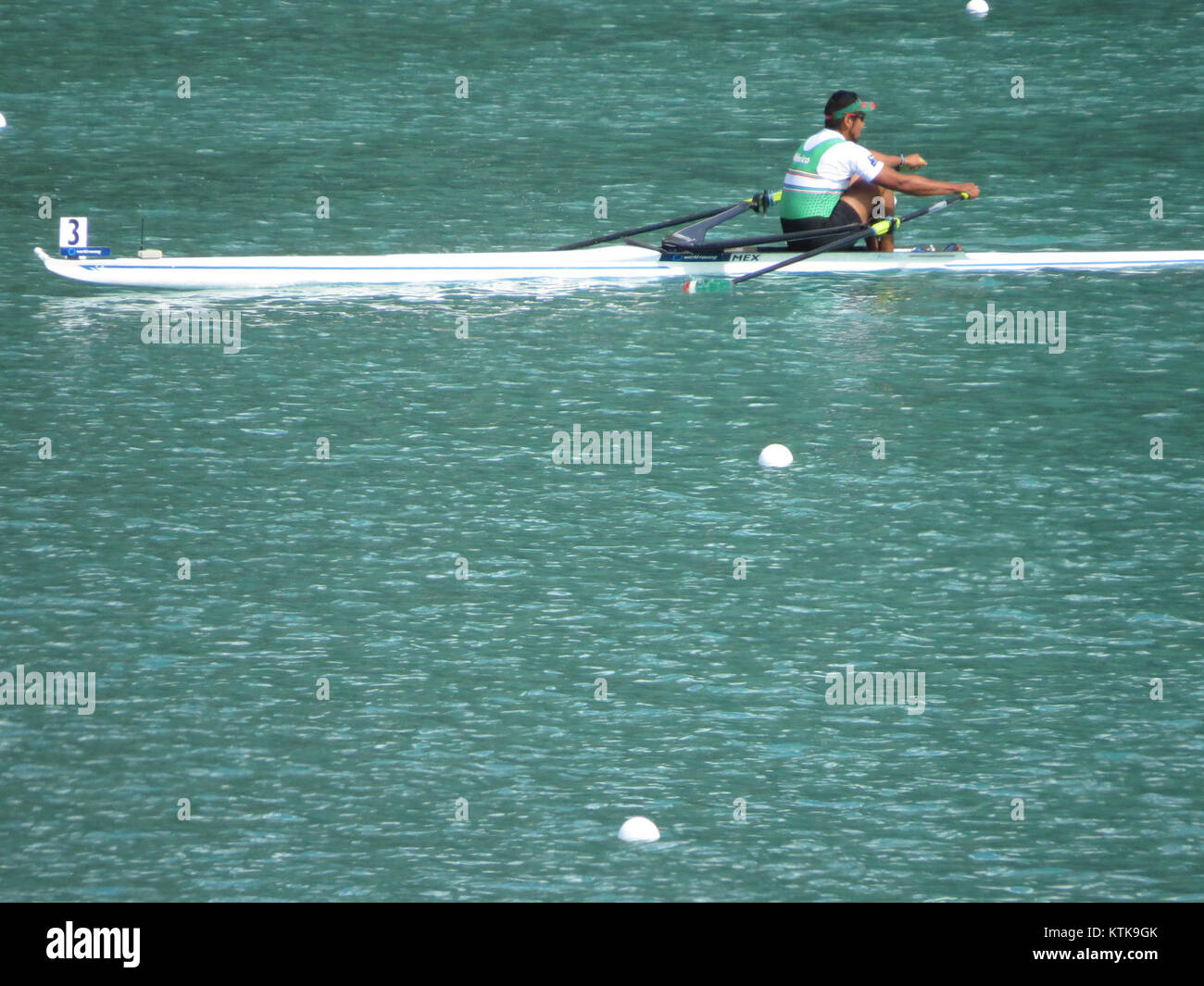 Die Aviron-Weltmeisterschaft 2015 ist ein internationaler Ruderwettbewerb, bei dem Spitzensportler im Sport vorgestellt werden. Bei der Veranstaltung werden Ruderfähigkeiten und internationale Wettkämpfe vorgestellt. Stockfoto