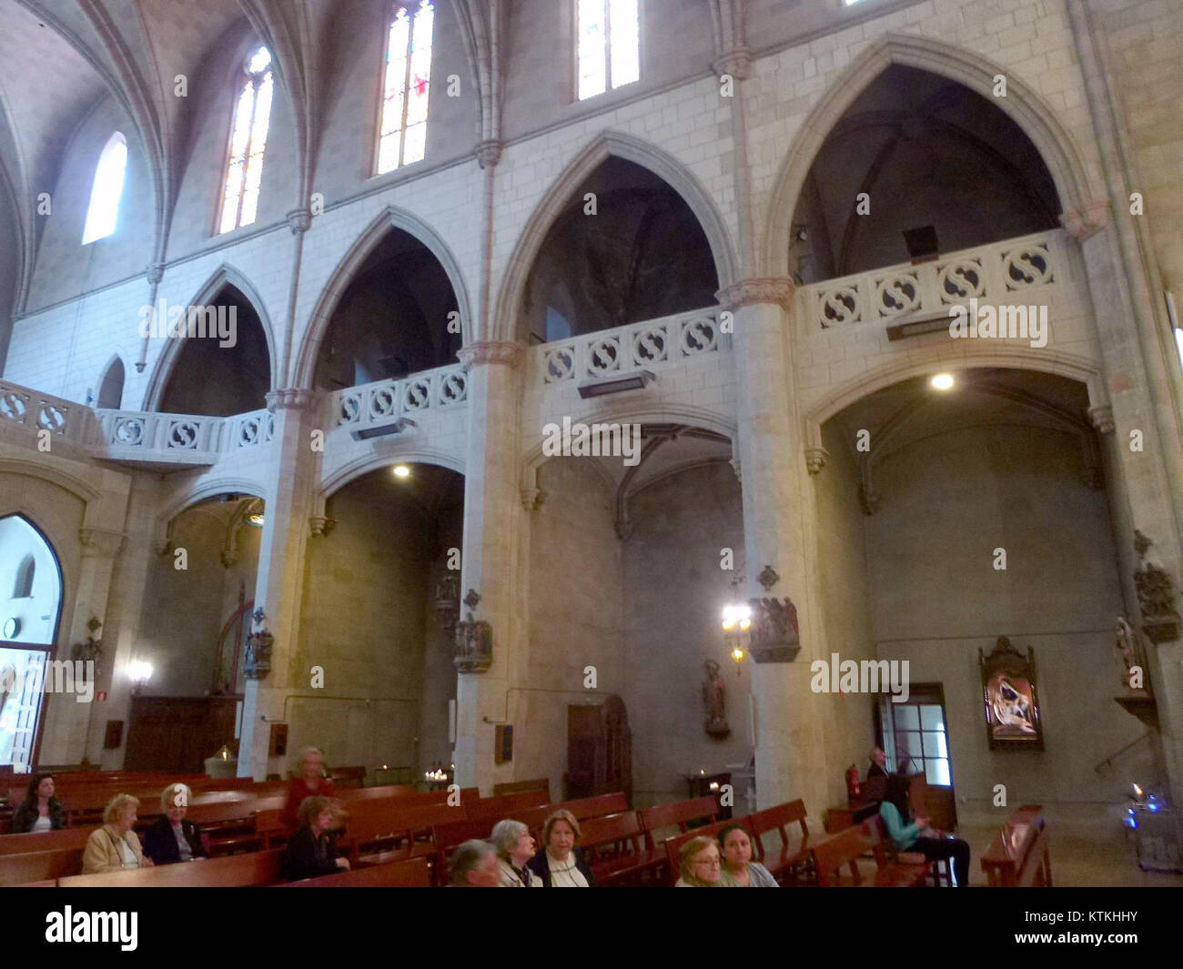 Barcelona die Iglesia de Sant Ramon de Penyafort 13. Stockfoto