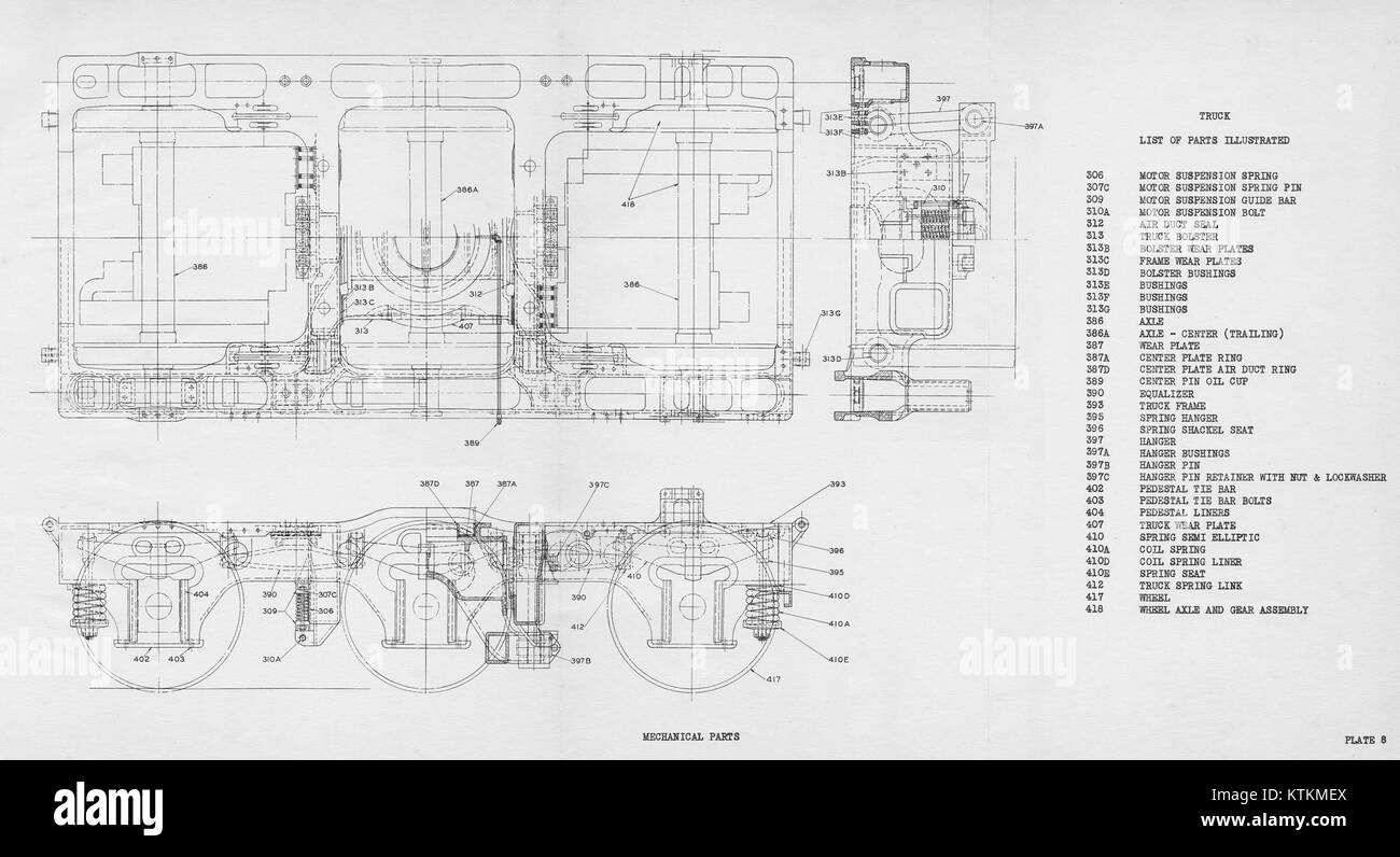 Die Baldwin DRS 6-4-660 ist eine dieselelektrische Lokomotive für den Güterverkehr, die sich durch ihre technischen Spezifikationen und ihren Einsatz in industriellen Umgebungen auszeichnet. Stockfoto