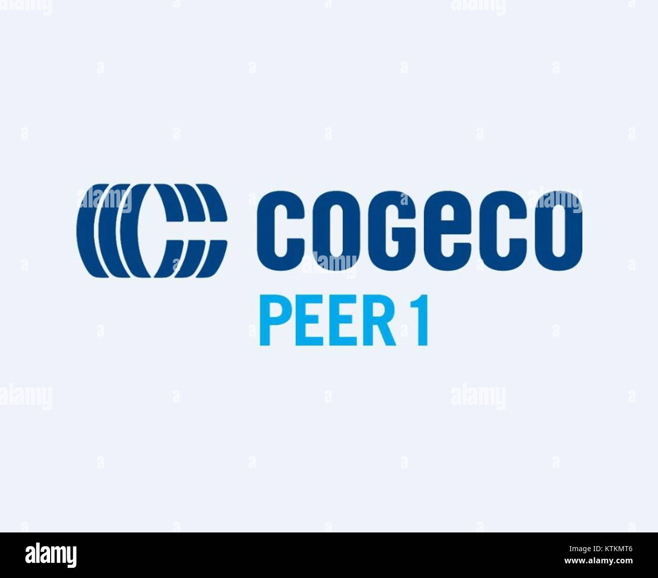 Cogeco Peer 1 Farbe logo Stockfoto