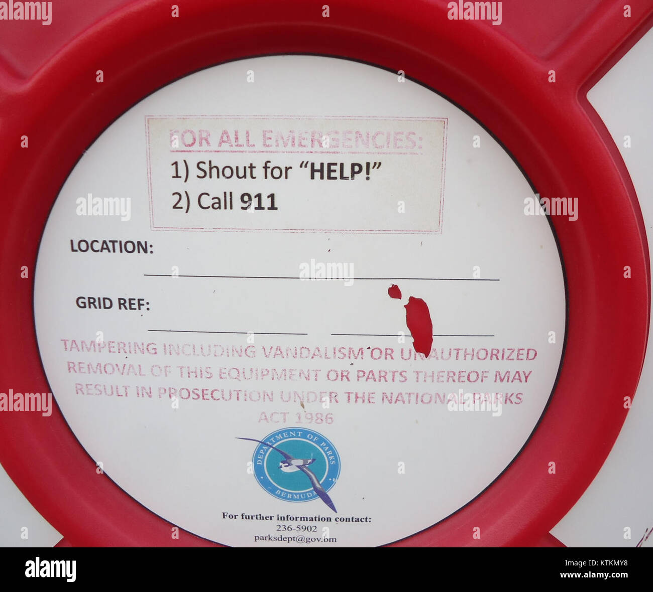 Ein Foto von Bermuda, einem britischen Überseegebiet im Nordatlantik. Bekannt für seine atemberaubenden Strände, die Kolonialgeschichte und die lebendige Unterwasserwelt, ist es ein beliebtes Touristenziel. Stockfoto