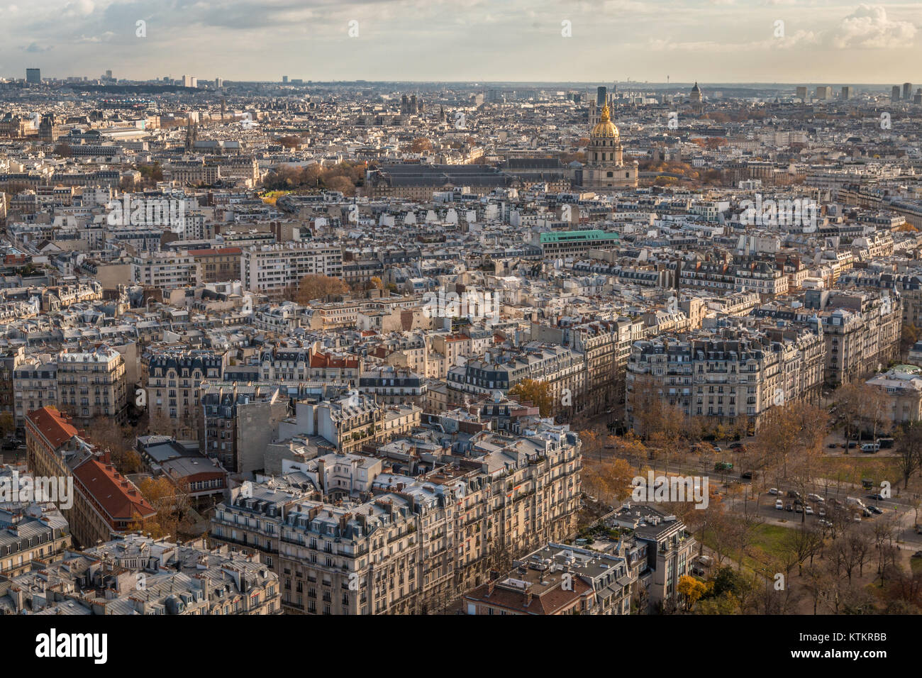 Stadt von Paris in Frankreich Stockfoto