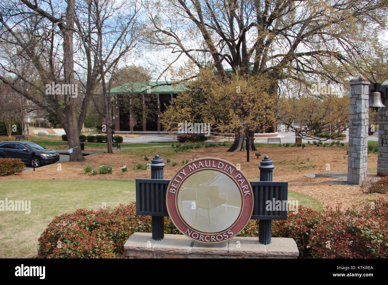 Betty Mauldin Park, Norcross, GA Feb 2017 Stockfoto